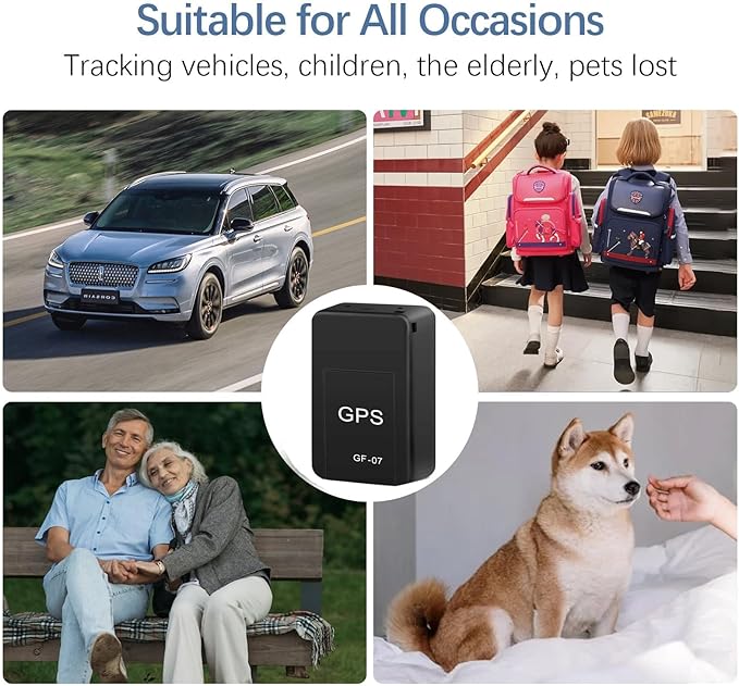 GPS Tracker for Vehicles No Subscription - Mini Magnetic Tracker Device for Vehicles,Real Time Car GPS Tracker,Tracking Devices for Cars Hidden No Monthly Fee