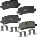 Bendix Premium SBC1698 Ceramic Rear Brake Pads for Acura MDX 2020-2017, RLX 2020-2014, TLX 2021-2015, Honda Odyssey 2024-2018