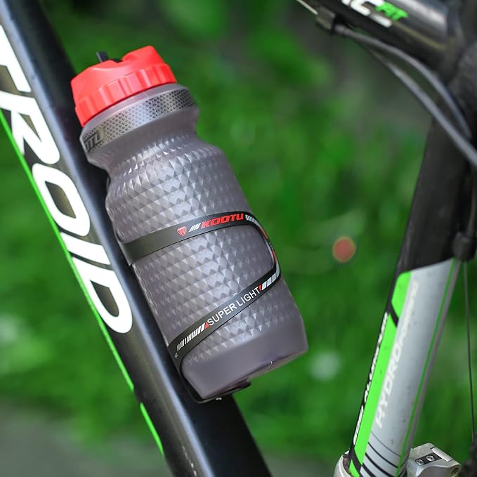 SAVADECK Lightweight Water Bottle Cage, Anti-Rust Holder Side Load for Mountain/Road/Hybrid/Folding Bikes