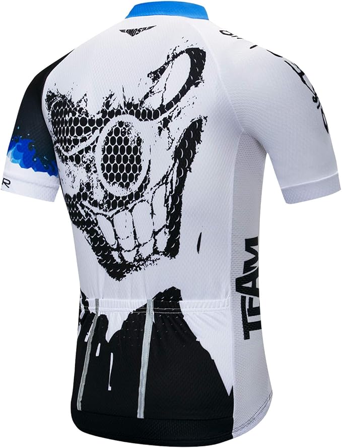 Cycling Jersey Mens Road Bicycle Clothing Summer Short Sleeve Breathable Cycling Tops