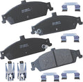Bendix Premium SBC727 Ceramic Front Brake Pads for Chevrolet Classic 2005-2004, Malibu 2003-1997, Oldsmobile Alero 2004-1999, Cutlass 1999-1997, Cutlass Supreme 1997