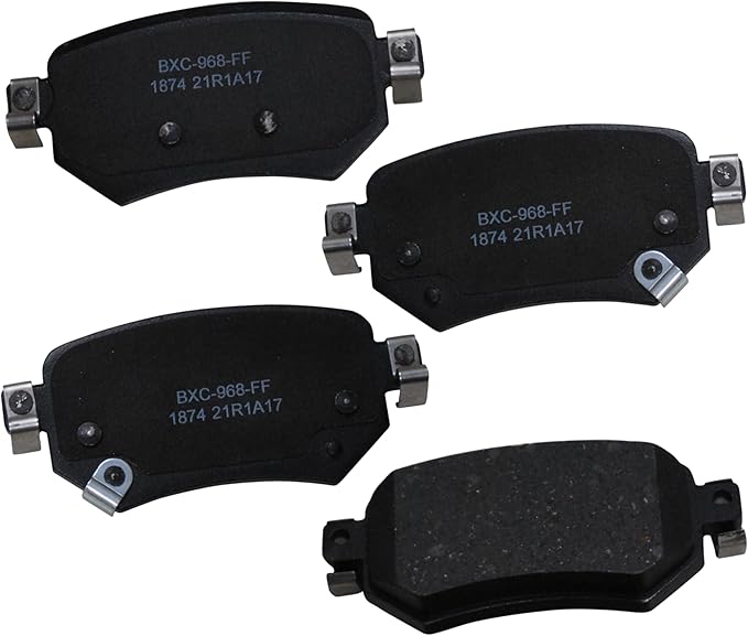 Bendix Premium SBC1874 Ceramic Rear Brake Pads for Mazda 6 2021-2016
