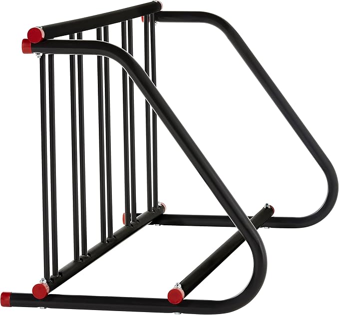 Retrospec Commercial Grid Bike Rack - Single & Double Sided - Bicycle Storage Stand for Garages, Stores, Schools & Universities Power Coated Steel | for Garages, for Stores, for Schools, for Universities