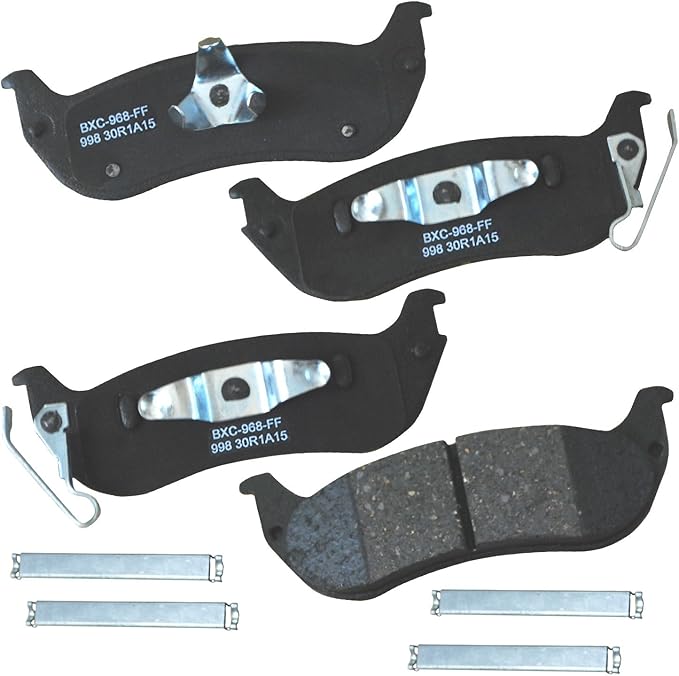 Bendix Premium SBC998 Ceramic Rear Brake Pads for Chrysler Pacifica 2008-2004