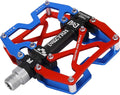 MZYRH Mountain Bike Pedals, Ultra Strong Colorful CNC Machined 9/16" Cycling Sealed 3 Bearing Pedals