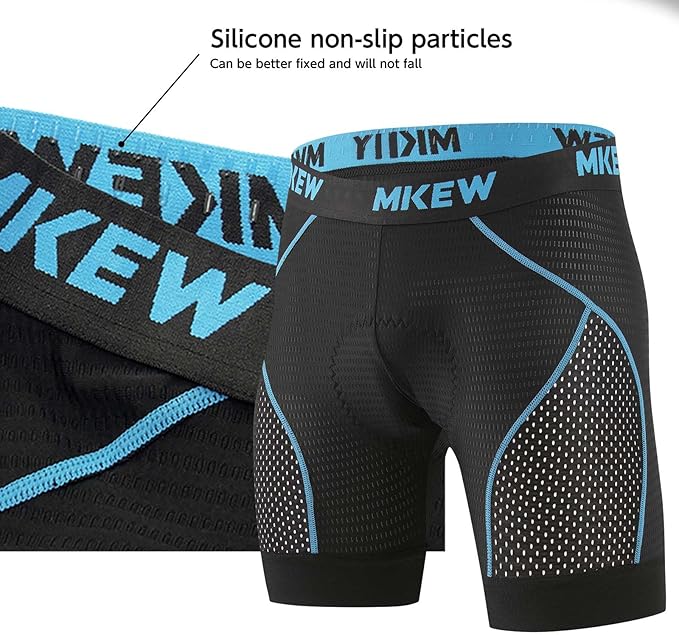 Men's High Density Sponge Padded Cycling Underwear Bike Shorts Underwear MTB Liner Road Biking Bicycle Clothes ﻿