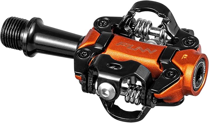 Funn Tactic Clip-in Pedals, Compatible with SPD Cleats, XC Race Pedals for MTB