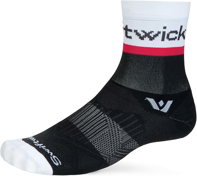 Swiftwick - ASPIRE Mid-Crew Cycling Socks, Maximum Breathability, Moisture Wicking
