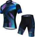 Cycling Jerseys Sets Short Sleeve Bike Clothing Suits Bicycle top Men MTB Jersey Breathable Summer