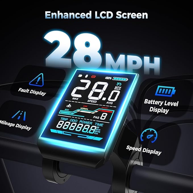 Electric Bike for Adults Teens,3000W/2000W Peak,20"/16" Fat Tire Off Road Dirt Ebike,80/55 Miles LongRanger,32/28 MPH E Bike Bicycles, Fat Tire All Terrain E-Bike,E Bike for Hunting,YR20 with Footrest