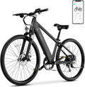 TST Electric Bike for Adults, 750 Peak Motor Ebike with 36V/7.8Ah Battery, up to 40 Miles Range 25 MPH Electric Bicycle, 7 Speed, 26" E Bike for Commute
