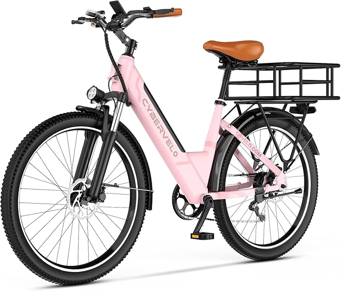 YorkE 26“ Electric Bike for Adult,1000W Peak, up 80 Miles Removable Battery Ebike,Adult Electric Bicycles for All Terrain,Men Women E Bike, 7-Speed