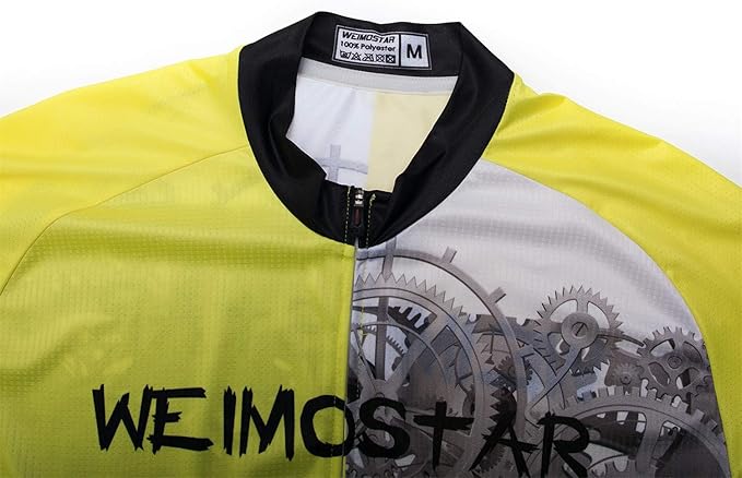 Bike Bicycle Tops Men's Cycling Jerseys Full Zipper MTB Clothing Cycle Clothes