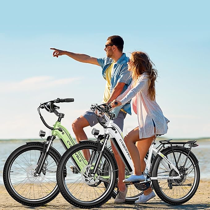 1000W Peak Electric Bike for Adult,48V 25AH(1200WH) 26" Ebike, up 80 Miles Removable Battery,Adult Electric Bicycles for All Terrain,Men Women E Bike for Commute Beach