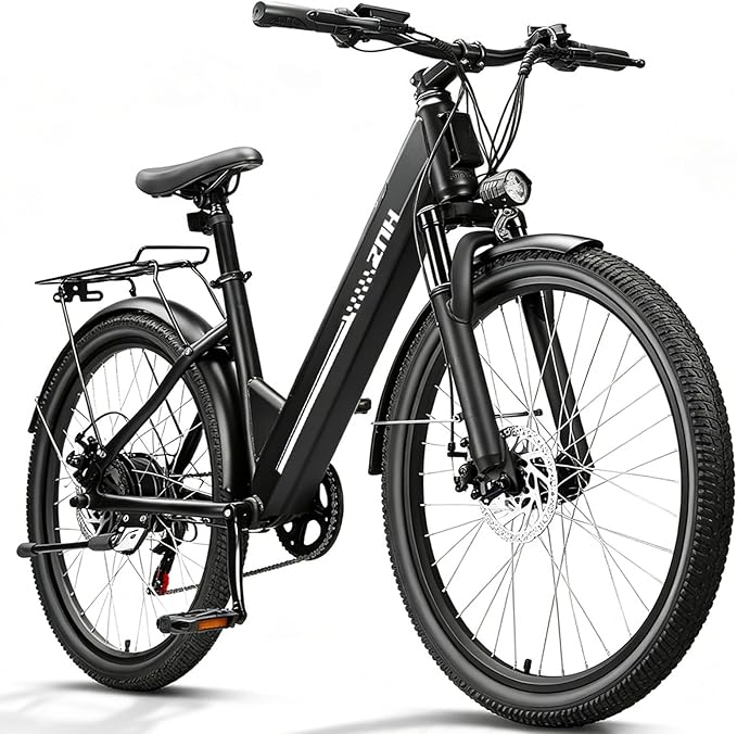ZNH 750W|1000w Electric Bike for Adults, 48V 13Ah Removable Battery, 26" Electric Mountain Bike, Up to 60 Miles, 7-Speed Ebike, Hydraulic Suspension, LCD Display, UL2849 Certified, TUV
