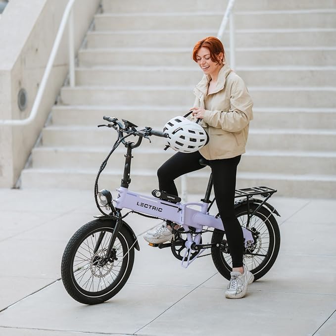 LECTRIC XP™ Lite 2.0 Electric Bike | Adult Folding Bikes - Weighs Only 49lbs | 45 Mile Range w/ 5 Pedal-Assist Levels | 20mph Top Speed - Class 1 and 2 eBike