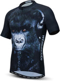 Bike Bicycle Tops Men's Cycling Jerseys Full Zipper MTB Clothing Cycle Clothes