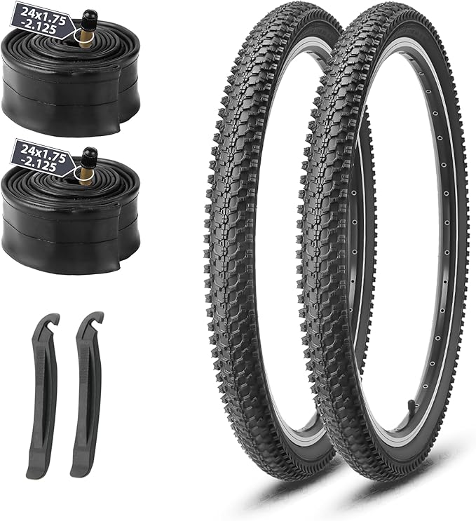 MOHEGIA Mountain Bike Tires - 20/24/26/27.5 Inch Folding MTB Bicycle Tires Replacement,Steel Bead All-Terrain and High-Performance Durable for Off-Road,Street & Trail Adventures