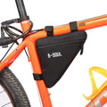 Triangle Bag Waterproof Frame Front Tube Pouch Bag Ox Quick Release Front Saddle Cycling Top Tube Triangle Tool Bag (Black) Bobilife Triangle Frame Bag Front Triangl