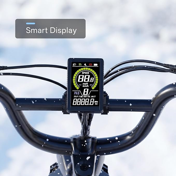 1000 Peak Electric Bike for Adults,up 80 Miles Removable Battery Ebike, 26" Electric E Bike with 7-Speed,Adult Electric Bicycles for Commute Beach Snow Womens/Man All Terrain
