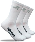 Bike PRO Compression Cycling Socks 1/2/3 Pairs, Crew Hiking Running Athletic Socks