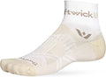 Swiftwick- ASPIRE QUARTER CREW Running & Cycling Socks, Lightweight, Compression Fit