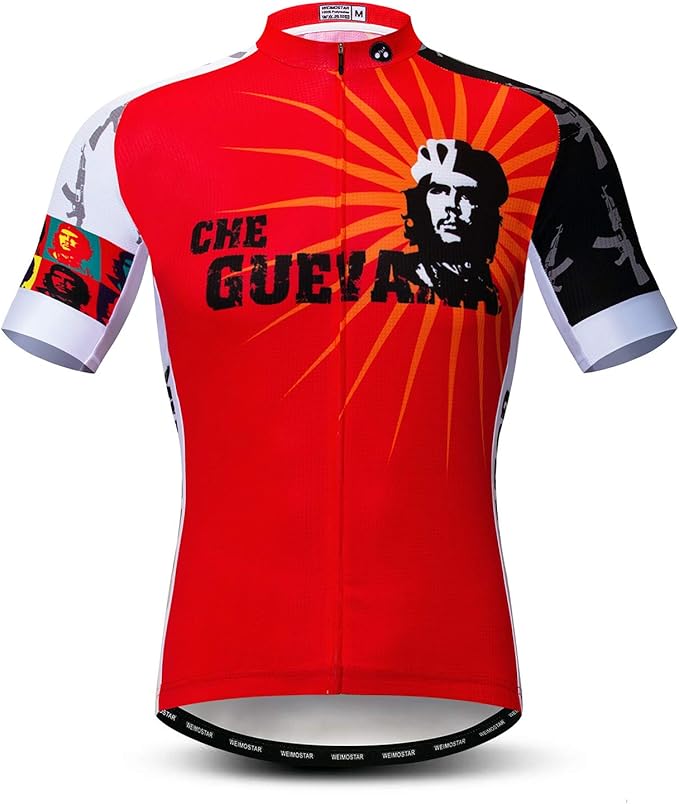 Men's Cycling Jerseys Tops Biking Shirts Short Sleeve Full Zipper Bike Clothing