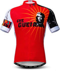 Men's Cycling Jerseys Tops Biking Shirts Short Sleeve Full Zipper Bike Clothing