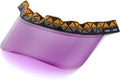 Tontron Colourvisor Removable Helmet Visor | Helmet Brim (Purple)