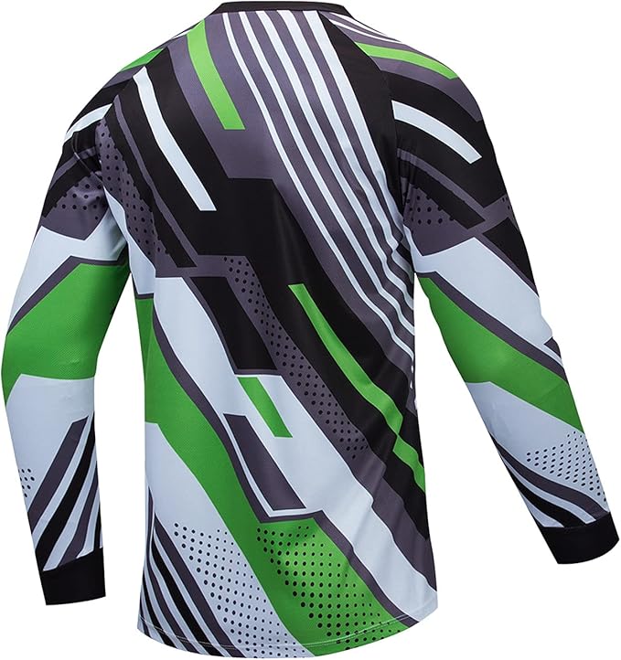 Cycling Jersey Long Sleeve Men's Mountain Bike Motocross Jersey Long Sleeve MTB T-Shirt