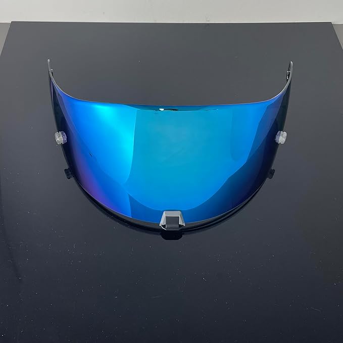 T520 Motorcycle Helmet Visor Replacement Compatible with Scorpion EXO T520/R1 Air/ST1400 UV Protection Anti-Scratch (Ice blue -For day)
