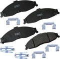 Bendix Premium SBC749 Ceramic Front Brake Pads for Avanti II 2004-2001, Chevrolet Camaro 2002-1998, Pontiac Firebird 2002-1998
