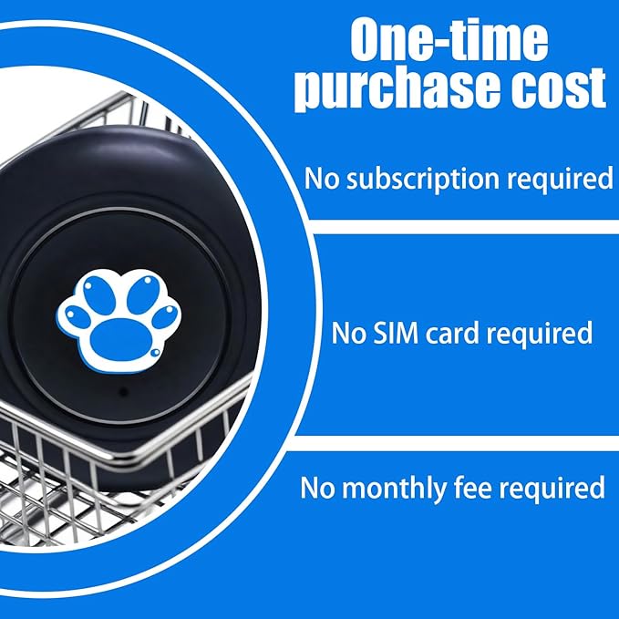 GPS Tracker for Vehicles Cars Motorcycles,No Monthly Fee No Subscription,Real-Time Location Tracking Device, Magnetic Mini GPS Tracker for Car Pets Dogs Elderly and Valuables (TG22)