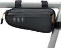 NDakter Bike Triangle Frame Bag, Bicycle Storage Pouch with 2 Side Pockets, 3-in-1 Top Tube Bags for Phone, Waterproof Cycling Tool Accessories Pack for MTB Mountain Road Bikes（1.2L）