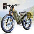 eAhora Romeo Pro 3 Electric Bike - [2026 Latest] 50MPH 5600W Dual Motor 60V 80AH 250Miles Long Range Ebike for Adults, 26" * 4.0 Fat Tire Fast Electric Mountain Bike Full Suspension Off-Road E-Bike
