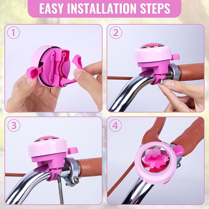 CHILDHOOD Kids Bike Horn Children Bicycle Bell for Girls or Boys