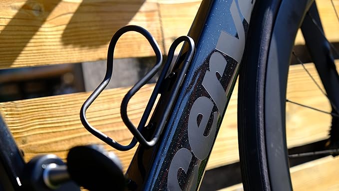 SILCA Sicuro Titanium Water Bottle cage | Cages for Bike with 21mm Fore/AFT Adjustment | Lighter Than Steel and Stronger Than Carbon and Alloy 30g | Hand Bent and Laser Welded in Indiana | USA Made