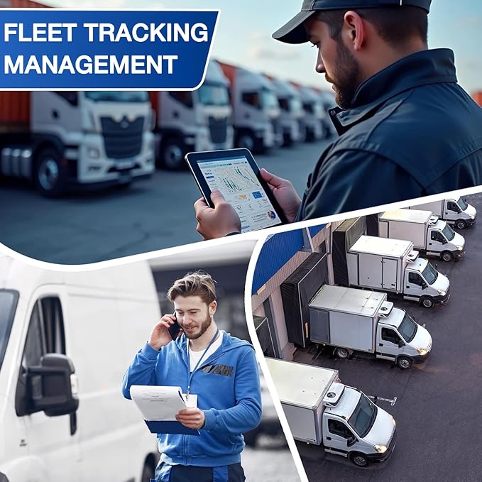 REWIRE SECURITY Geo Track Mini 4G GPS Tracker for Vehicles – Real-Time Vehicle Tracking Device for Car, Van, Motorhome | Easy Battery Install | Live App Tracking | 4G Fleet Tracking