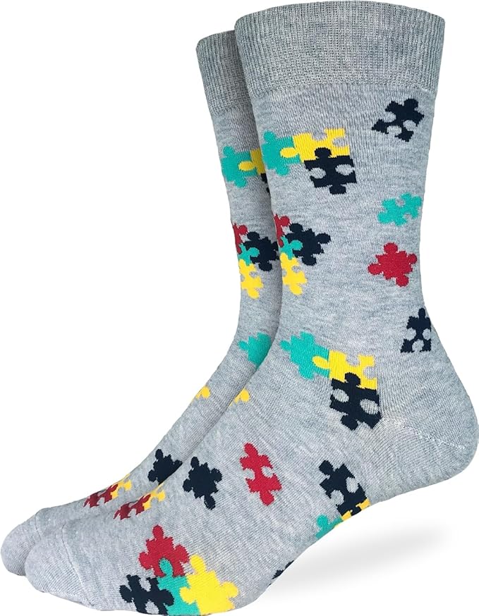 Good Luck Sock Novelty Crew Socks for Adults - For Men, Women and Teens