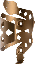 Portland Design Works Water Bottle Cage - Lightweight Water Bottle Holder for Bikes, RATTLESNEK KEJ, Desert Gold - Right Opening