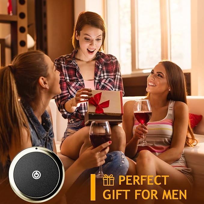 Air Tags Leather Bluetooth Tracker for Apple Find My (iOS only) Item Locator Anti-Lost Tag for Keys Luggage Pets Backpack iOS Tracking Device - 4 Pack (Black&Coffe&Red&White)