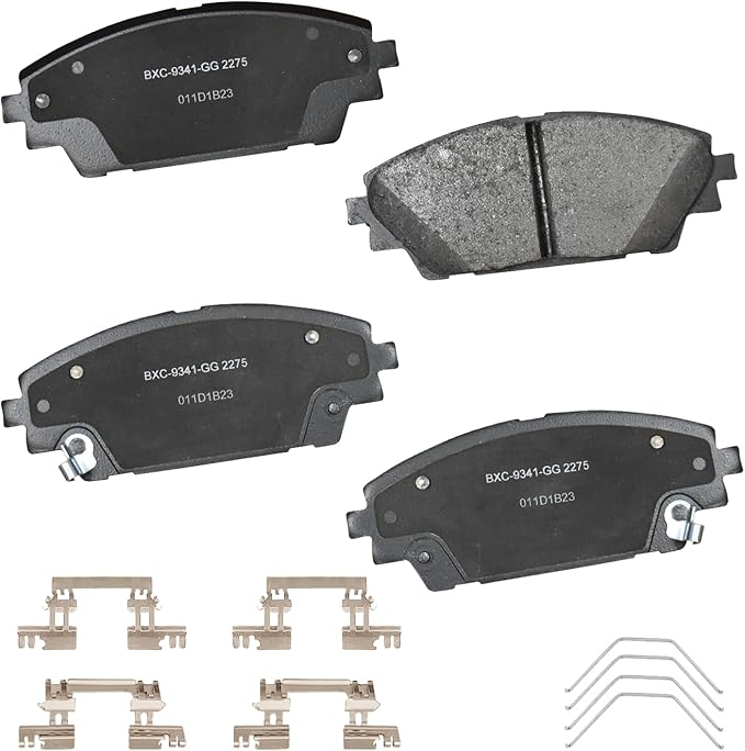 Bendix Premium SBC2275 Ceramic Front Brake Pads for select Mazda 3 2014-2018, 3 Sport 2014-2018, CX-3 2016-2022, CX-30 2020-2025 (excluding Mexico-built models)