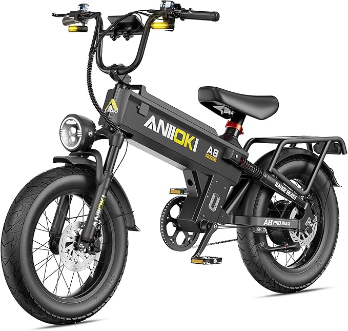 Electric Bike for Adults,200 Miles Long Range Commuter City Ebike with 1400/1600/1800W Motor and 48/52V 60/70Ah Battery,28+MPH Speed Fat Tire Electric Bicycle
