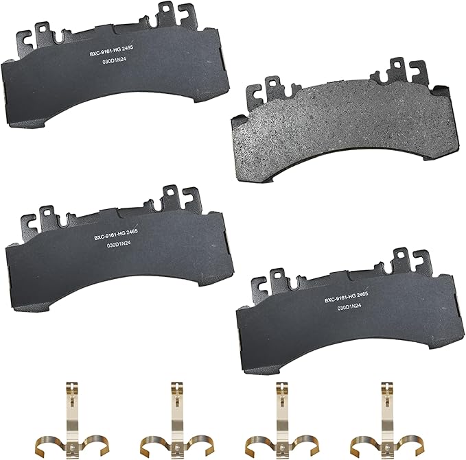 Bendix Premium SBC2465 Ceramic Front Brake Pads for select Mercedes-Benz EQE AMG, EQS450+, EQS450, EQS580, EQS AMG