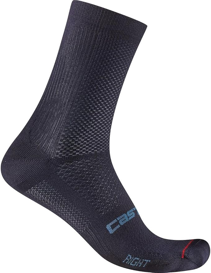 CASTELLI Women’s Espresso 2 W Sock, Moisture-Resistant Cycling Socks with All-Day Comfort & Midfoot Support
