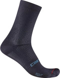 CASTELLI Women’s Espresso 2 W Sock, Moisture-Resistant Cycling Socks with All-Day Comfort & Midfoot Support