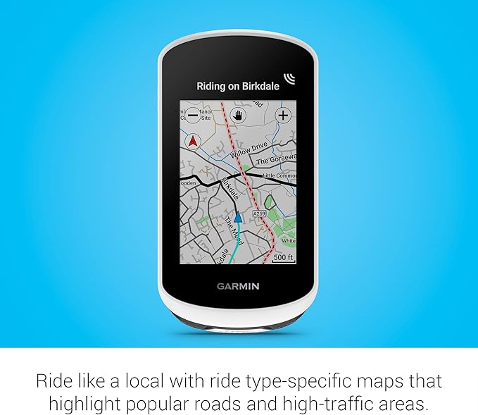 Garmin Edge® Explore 2 Power, Easy-to-Use GPS Cycling Navigator, eBike Compatibility, Maps and Navigation, with Safety Features