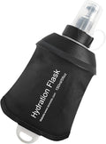AXEN Soft Flask TPU Foldable Running Hydration Flask, Soft Collapsible Water Bottle for Hydration Pack Cycling Marathon Running Hiking