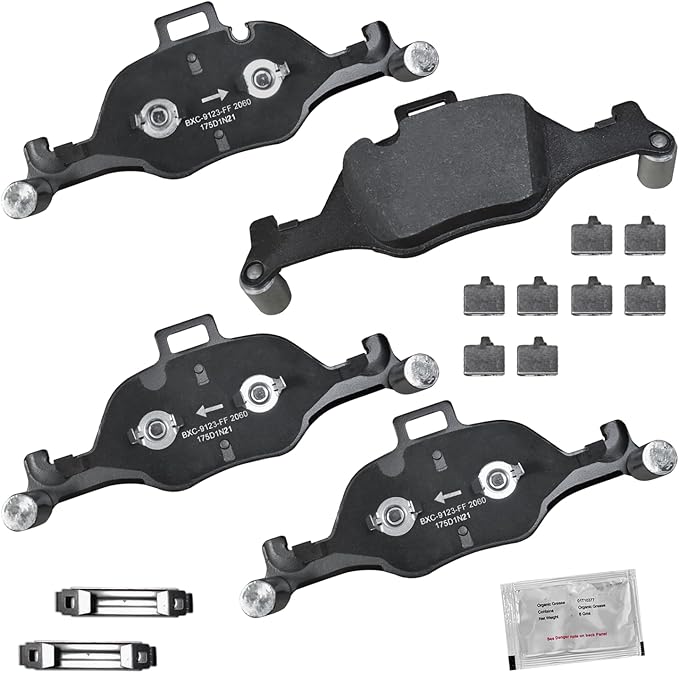 Bendix Premium SBC2060 Ceramic Front Brake Pads for select BMW 430i, 430i Gran Coupe, 430i xDrive, 530e, 530i, 540d, 540i, i4, X5, X6