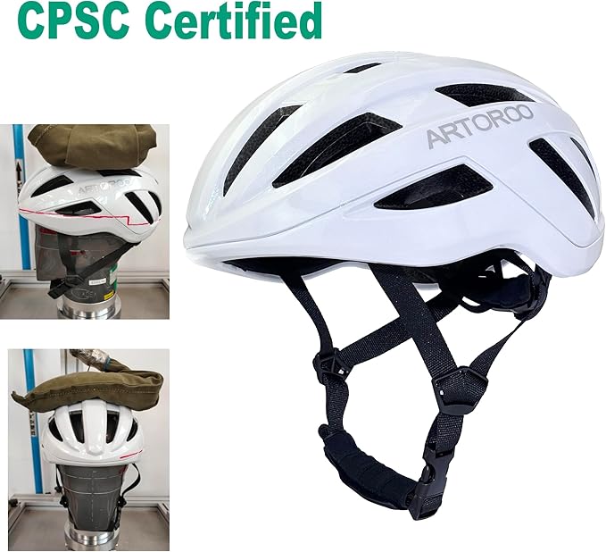 Bike Helmet for Adults-Removable Liners & Size Adjustable- Road Bicycle Helmets in Mountain, for Youth & Adult Men and Female